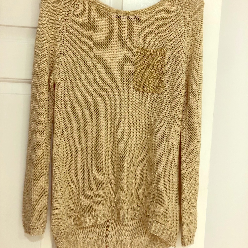 Forever 21 Gold Sweater